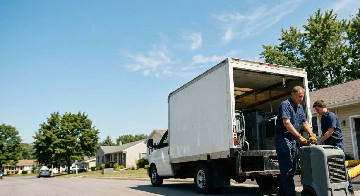 Water Damage Cleanup in Watervliet, MI near me